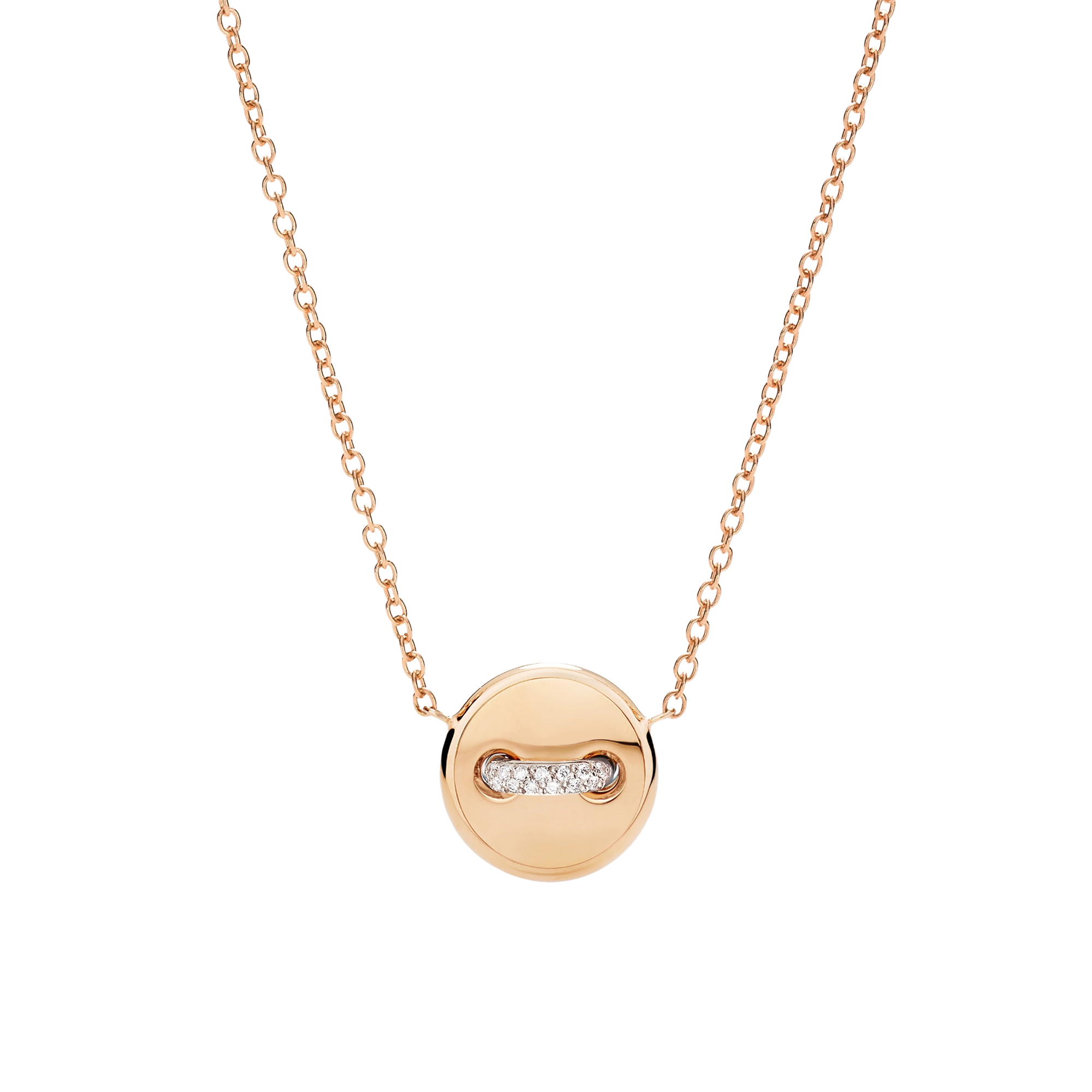 Pomellato Pom Pom Dot Reversible Necklace with Pendant Pomellato Pom Pom Dot Reversible Necklace with Pendant