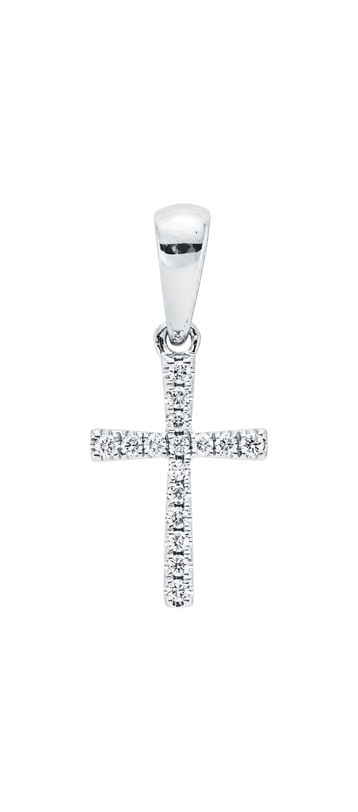 Brogle Classic Kreuzanhänger mit Diamanten