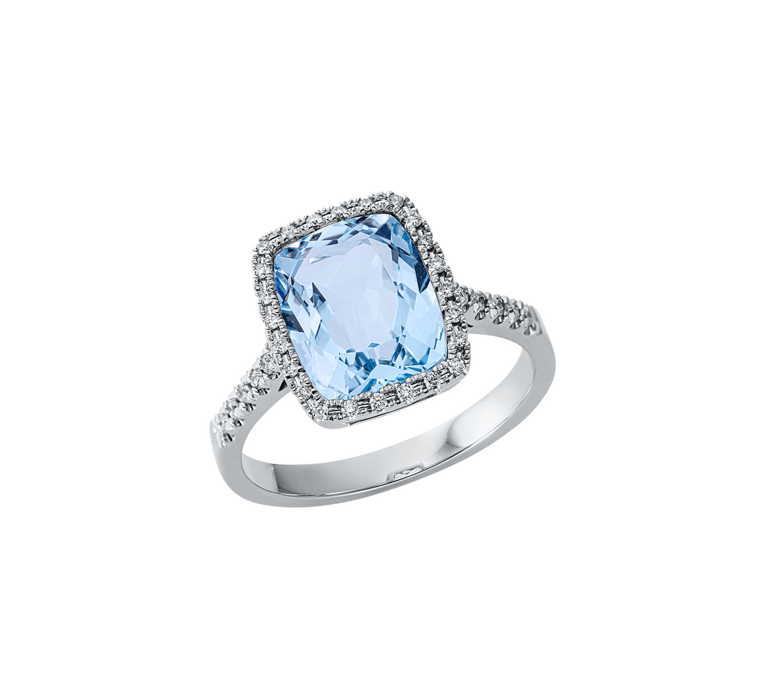 Brogle Classic Sky topaz ring Brogle Classic Sky topaz ring