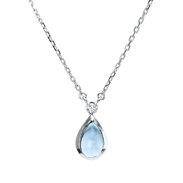 Brogle Classic Kette mit Topasanhänger Brogle Classic Kette mit Topasanhänger