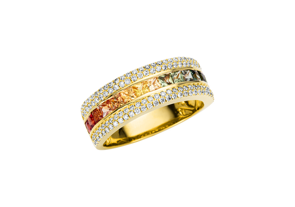 Brogle Classic Sapphire Ring Rainbow Brogle Classic Sapphire Ring Rainbow