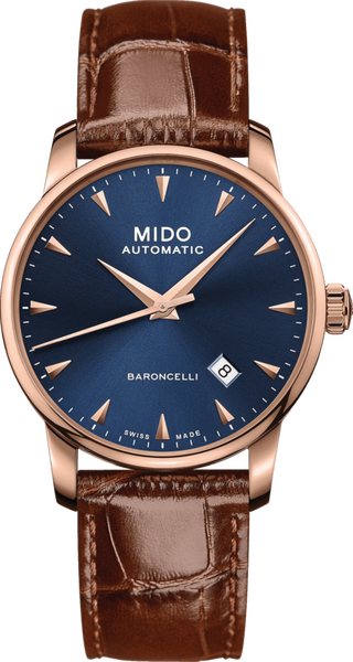 Mido Baroncelli Midnight Blue 38mm