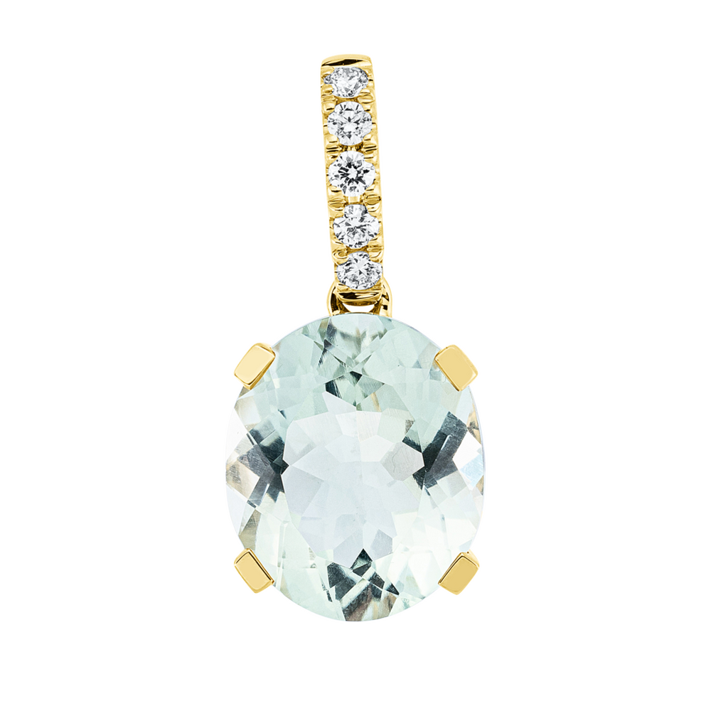 Brogle Classic amethyst pendant
