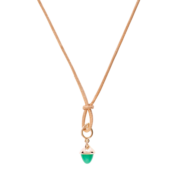 Tamara Comolli MIKADO Flamenco Chrysoprase Pendant