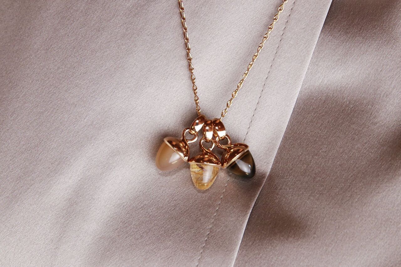 Tamara Comolli Mikado Bouquet Rutile Quartz Pendant Tamara Comolli Mikado Bouquet Rutile Quartz Pendant