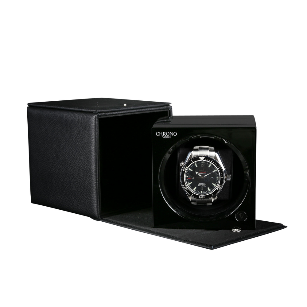 Chronovision Uhrenbox One Travelbox - Schwarz Chronovision Uhrenbox One Travelbox - Schwarz