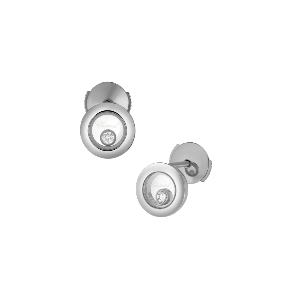 Chopard Icons Round Stud Earrings Chopard Icons Round Stud Earrings