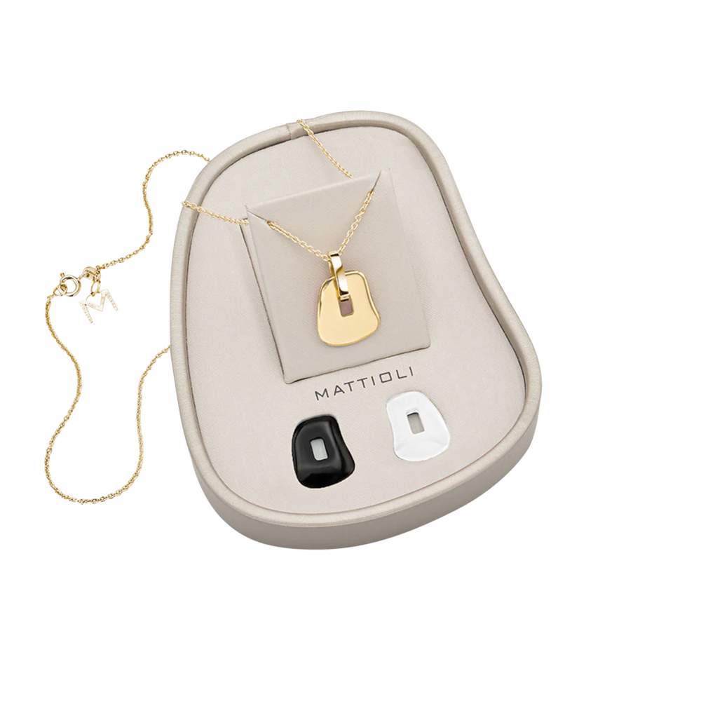 Mattioli Puzzle Ceramica necklace box, with 3 puzzles Mattioli Puzzle Ceramica necklace box, with 3 puzzles