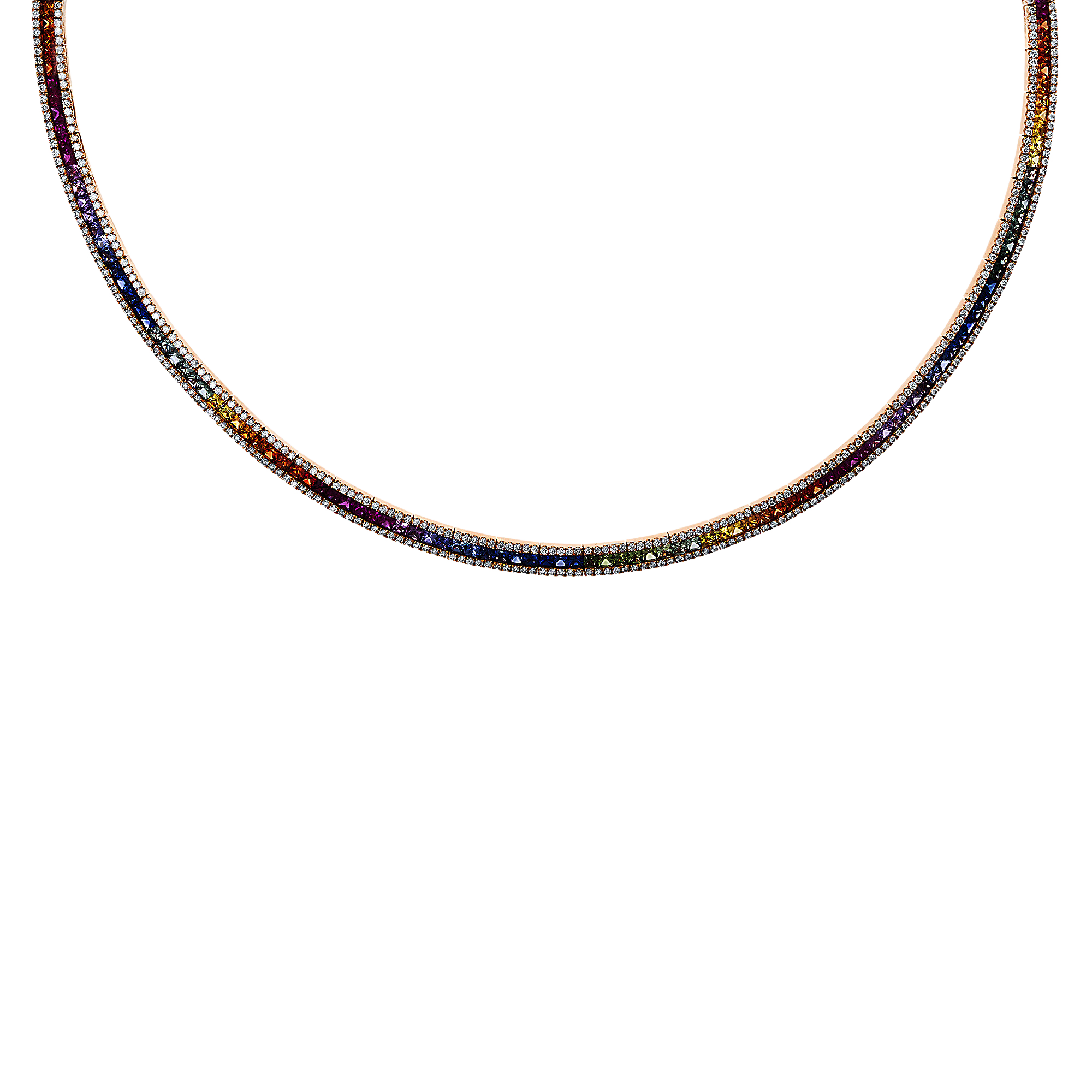 Brogle Selection Saphirkette Rainbow Brogle Selection Saphirkette Rainbow