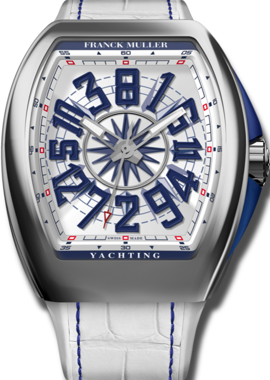 Franck Muller Vanguard Yachting Crazy Hours 53.7 x 44mm Franck Muller Vanguard Yachting Crazy Hours 53.7 x 44mm