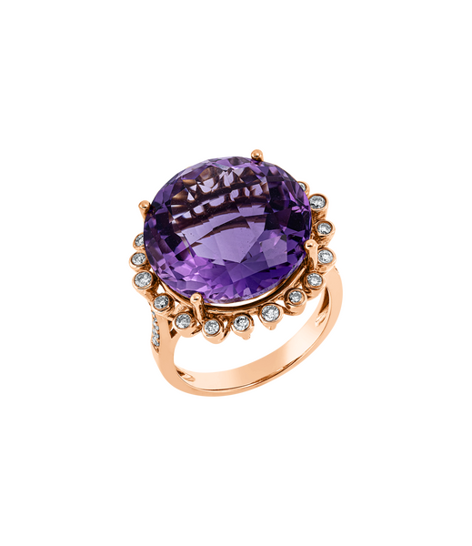 Brogle Classic Amethyst ring