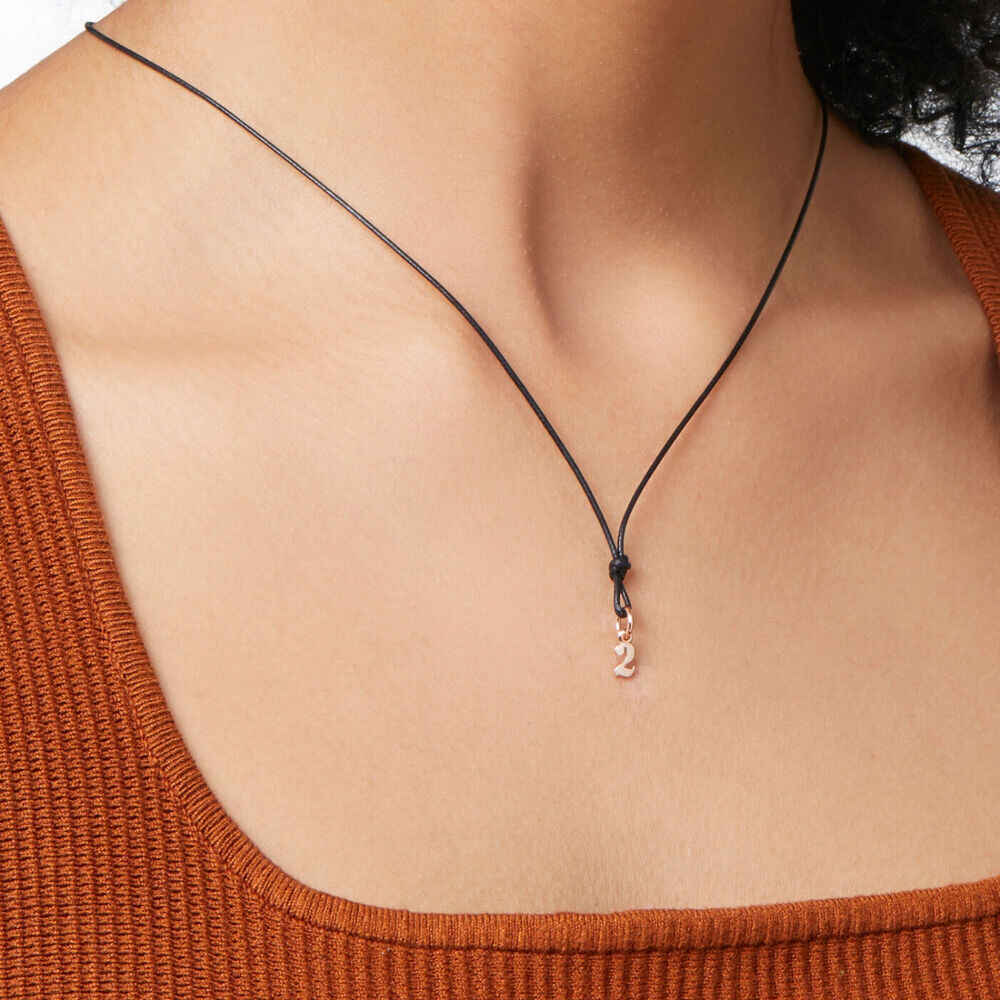 176147 DMB4022 NUM2S 0009R 100 Dodo number 2 charm 9k rose gold w64b0283326e07765