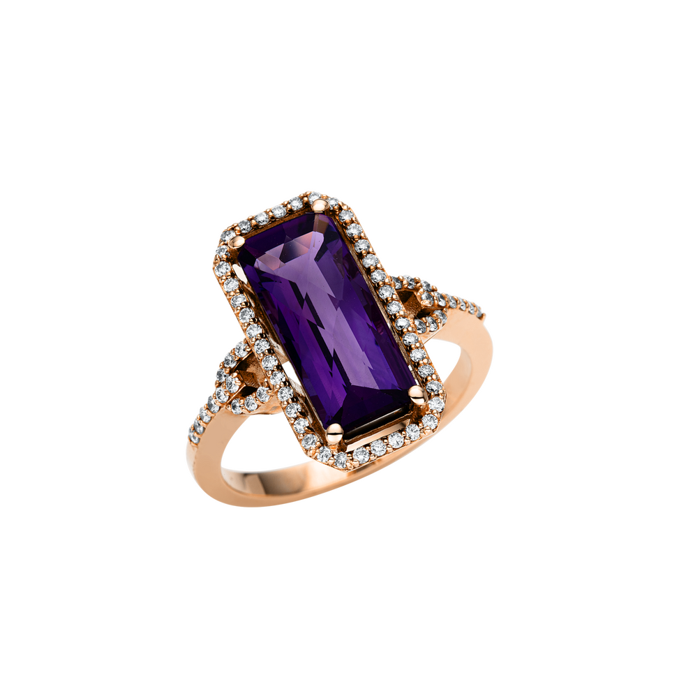 Brogle Selection Felicity amethyst ring