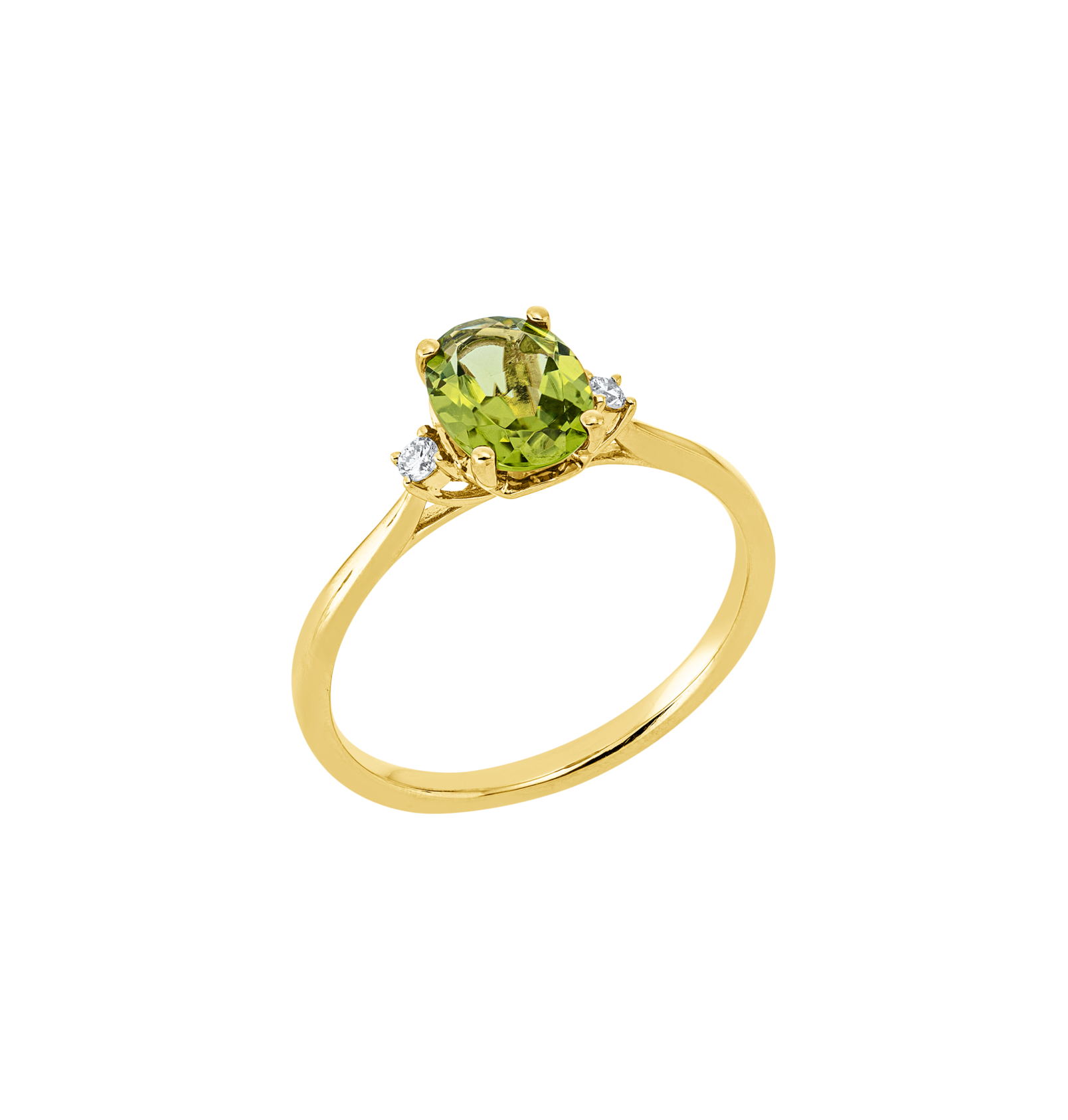 Brogle Classic peridot ring