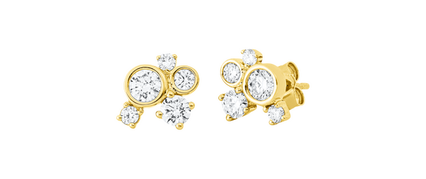 Brogle Classic diamond stud earrings Brogle Classic diamond stud earrings