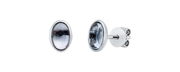 Brogle Classic Sky topaz stud earrings Brogle Classic Sky topaz stud earrings