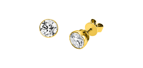 Brogle solitaire ear studs Sophie from 1.4 carat Brogle solitaire ear studs Sophie from 1.4 carat