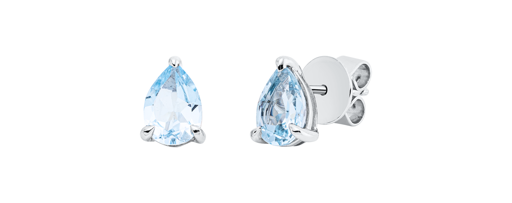 Brogle Classic Sky topaz stud earrings