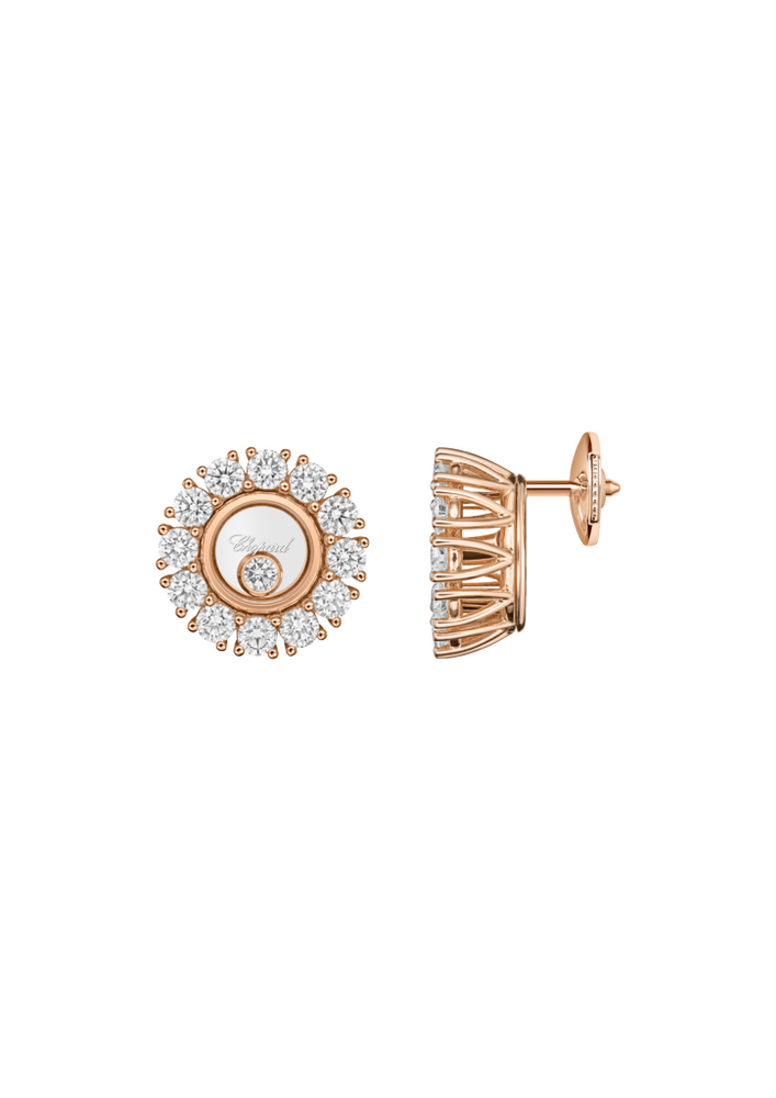 Chopard Happy Diamonds Icons Round stud earrings