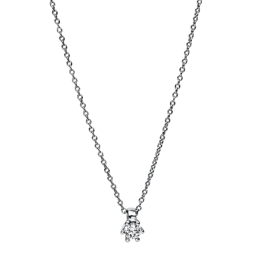 Brogle Selection solitaire necklace Marie up to 0.25 carat