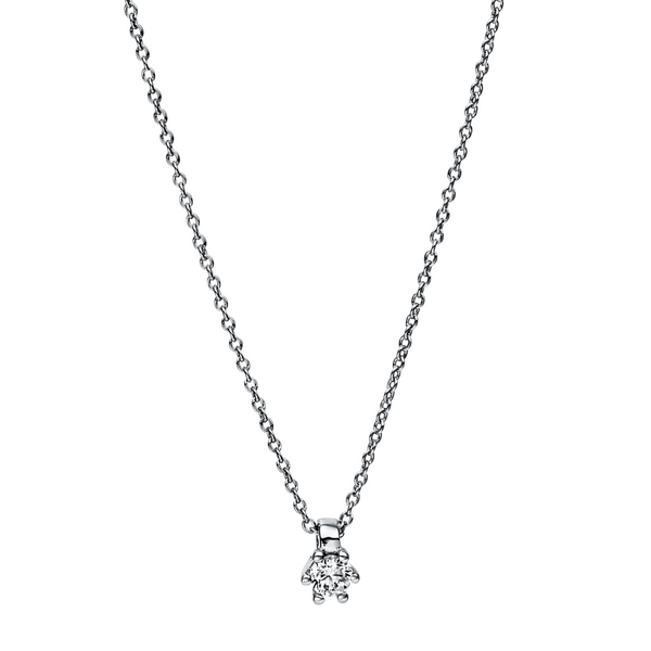 Brogle Selection solitaire necklace Marie up to 0.25 carat