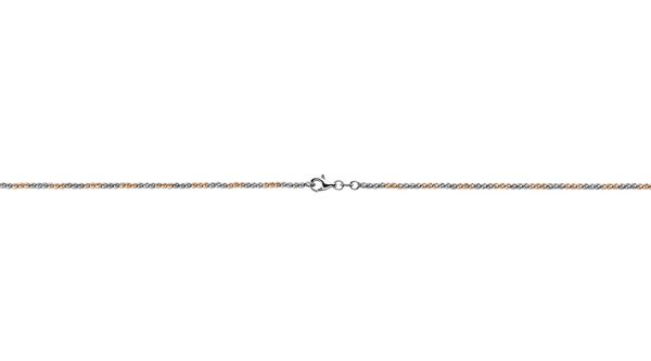 Brogle Classic Bicolor Kugelarmband diamantiert 1,8mm Brogle Classic Bicolor Kugelarmband diamantiert 1,8mm