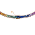 Brogle Selection Bicolor Sapphire Necklace Rainbow Brogle Selection Bicolor Sapphire Necklace Rainbow