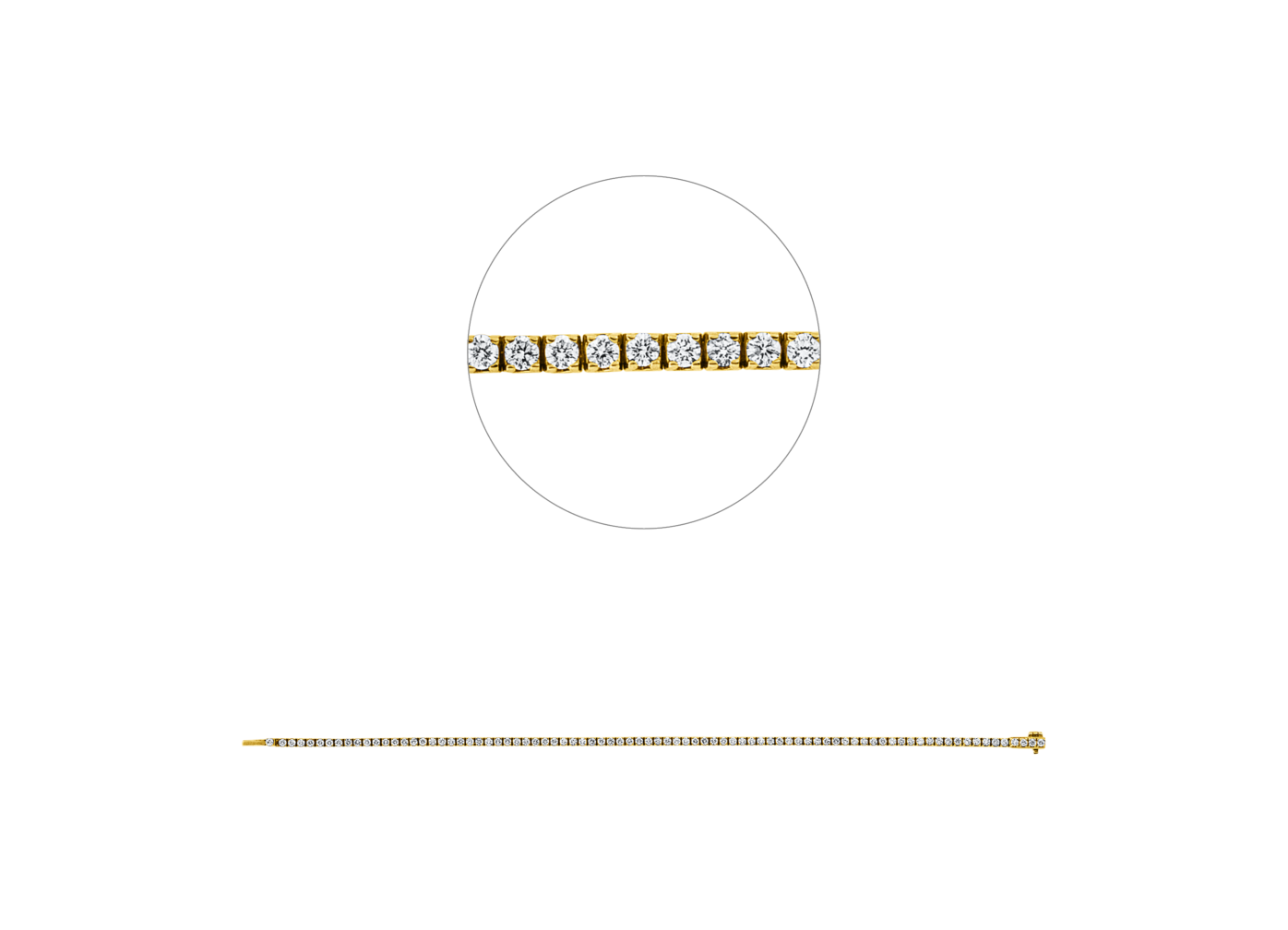 Brogle Classic tennis bracelet