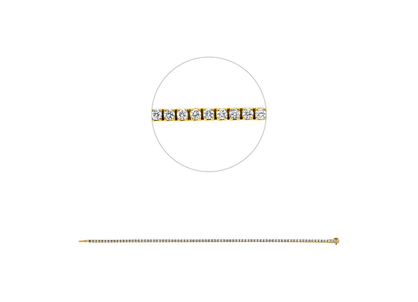 Brogle Classic tennis bracelet Brogle Classic tennis bracelet