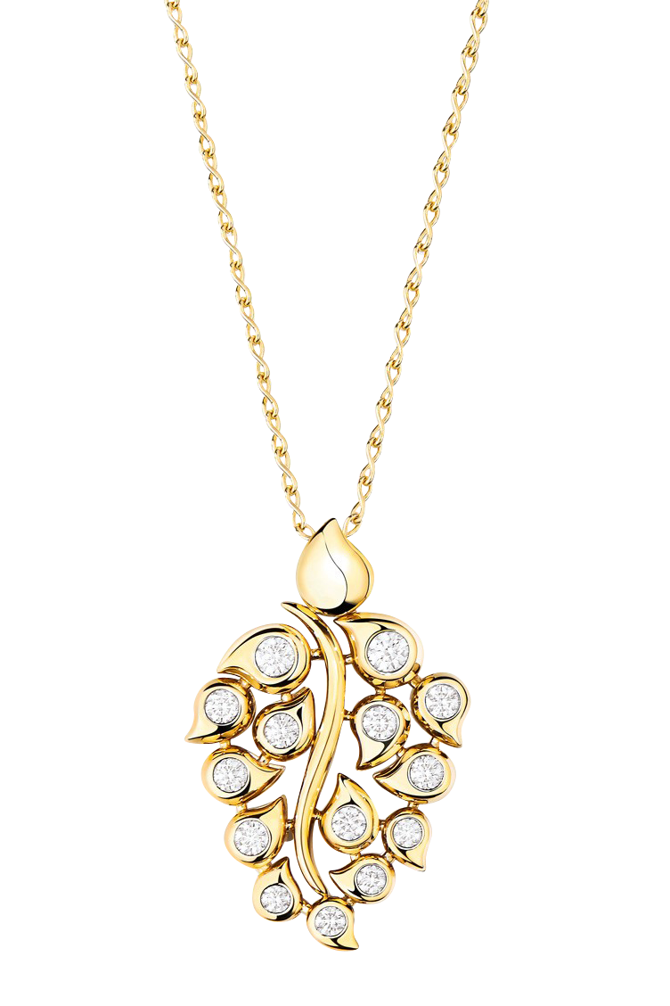 Tamara Comolli Snowflakes Leaf Pendant Tamara Comolli Snowflakes Leaf Pendant