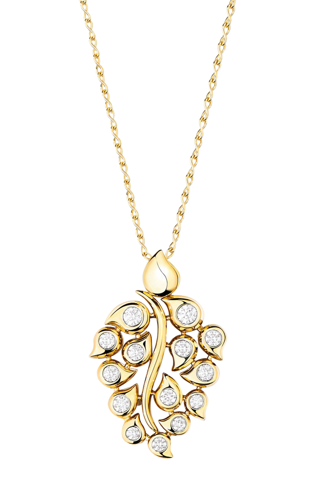 Tamara Comolli Snowflakes Leaf Pendant Tamara Comolli Snowflakes Leaf Pendant