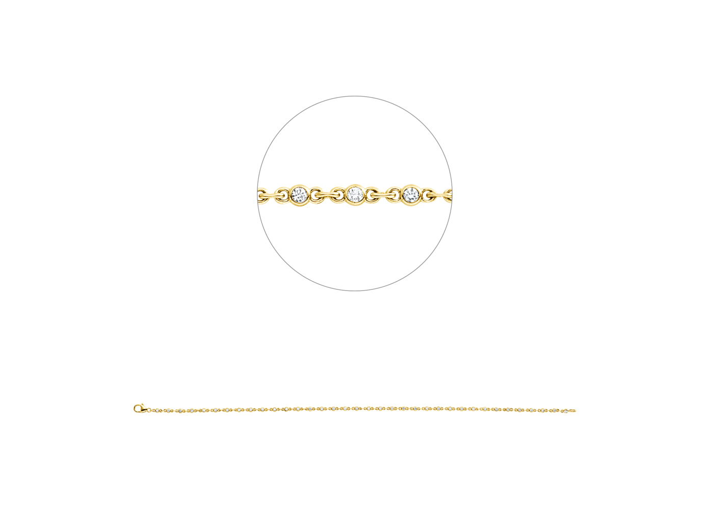Brogle Classic diamond bracelet Brogle Classic diamond bracelet