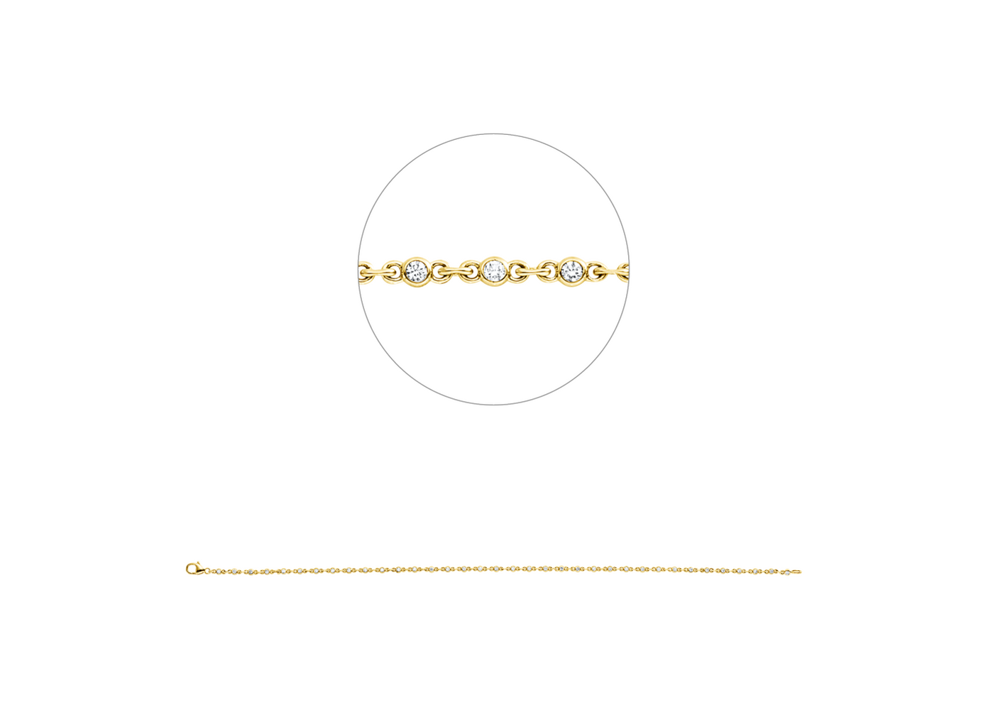 Brogle Classic diamond bracelet Brogle Classic diamond bracelet