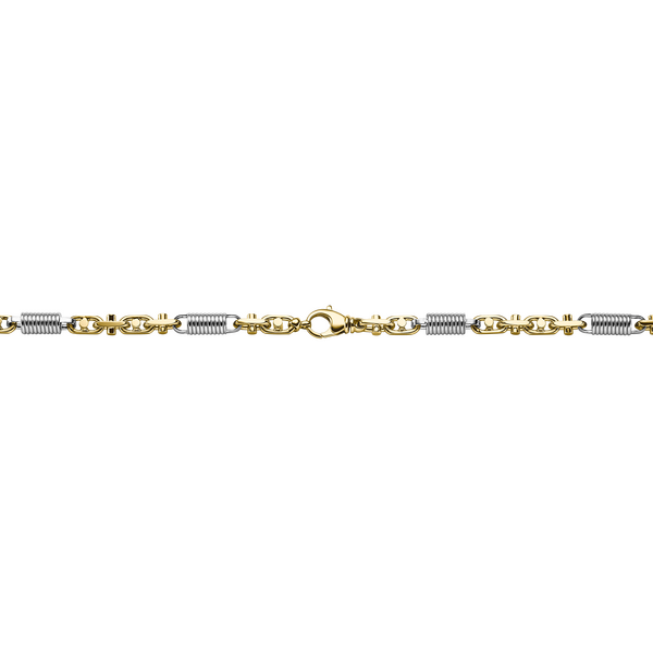 Brogle Classic Monte Carlo bicolour gold chain 8.5mm