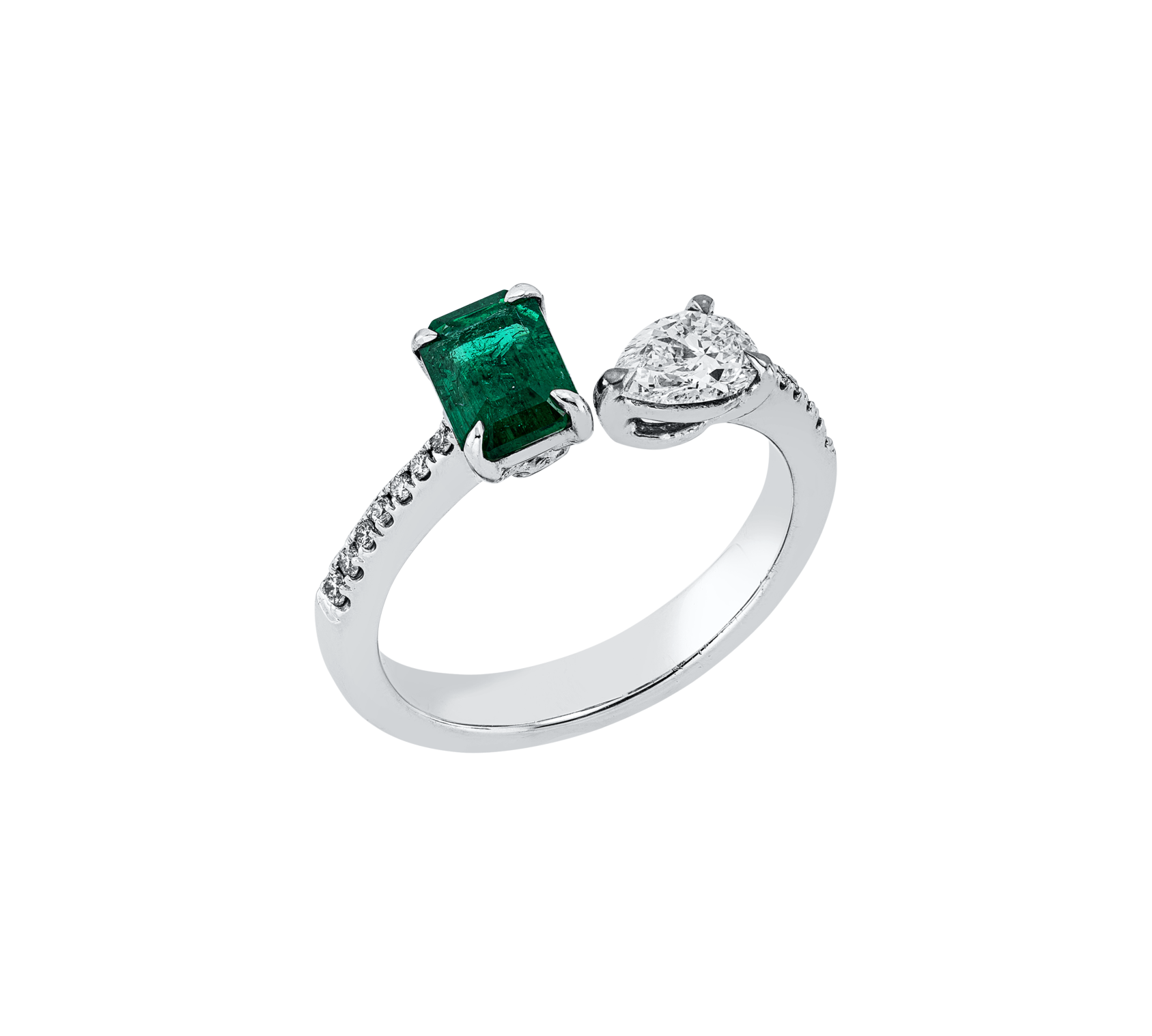 Brogle Selection emerald ring Brogle Selection emerald ring